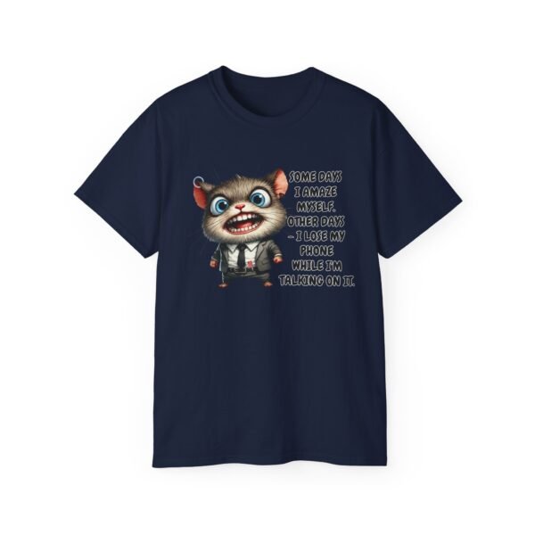 Funny Cat Graphic Tee for Cat Lovers, Humor T-Shirt, Unisex Gift, Casual Wear, Birthday Present, Pet Owner Apparel