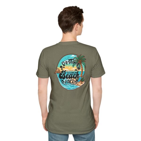 14500518337401408964_2048.jpeg Beach Vibes Unisex Softstyle T-Shirt , Relaxing Island Graphic Tee