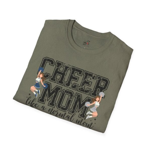 14502058488375031277_2048.jpeg Cheer Mom Softstyle T-Shirt, Loud and Proud Cheerleading Tee