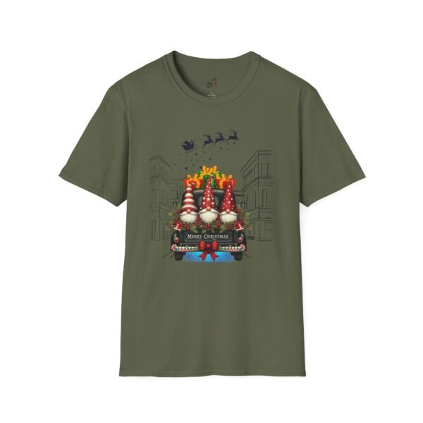 14589900563803391709_2048.jpeg Festive Christmas Truck Unisex Softstyle T-Shirt