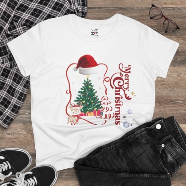 Merry Christmas Women's Cotton Tee