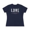 Love Statement Women's Cotton Tee,  Casual Everyday Wear, Gift for Her, Valentine's Day, Inspirational Shirt, Cute Graphic Tee