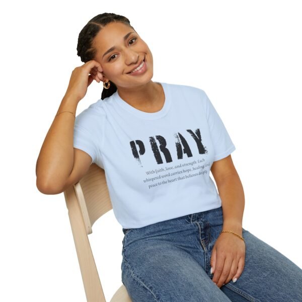 Inspirational Prayer T-Shirt, Spiritual Tee, Faith-Based Apparel, Motivational Clothing, Unisex Prayer Shirt, Meaningful Gifts