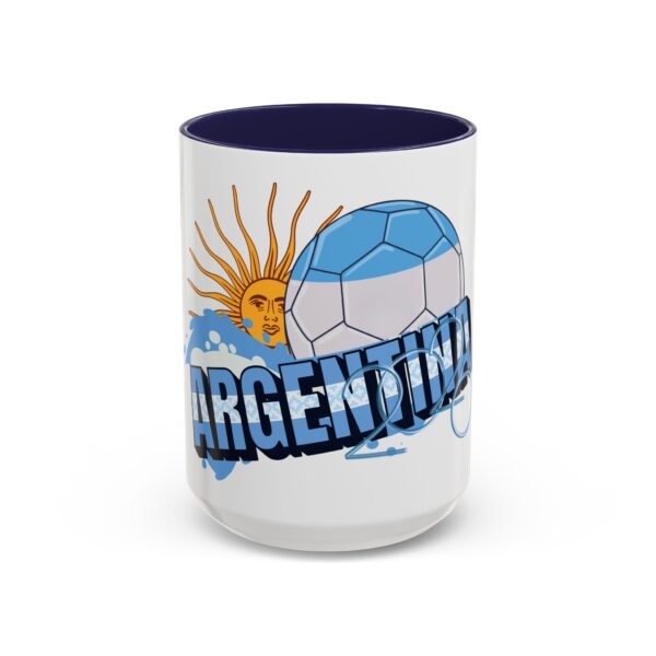 16189122100255144309_2048.jpeg Accent Argentina 2026 Coffee Mug, Ceramic Cup (11/15oz) , World Cup Gift, Argentina Pride, BPA-Free, Glossy Finish, Coffee Lovers, Tea Mug