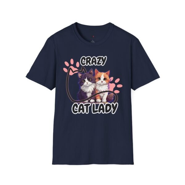 Cat Lady T-Shirt, Funny Pet Lover Shirt, Gift for Cat Owners, Cute Animal Tee, Crazy Cat Lady Clothing, Funny Cat Apparel