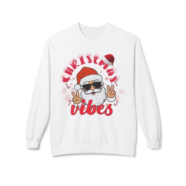 16629807913393175453_2048.jpeg Unisex Christmas Midweight Softstyle Fleece Crewneck Sweatshirt Vibes