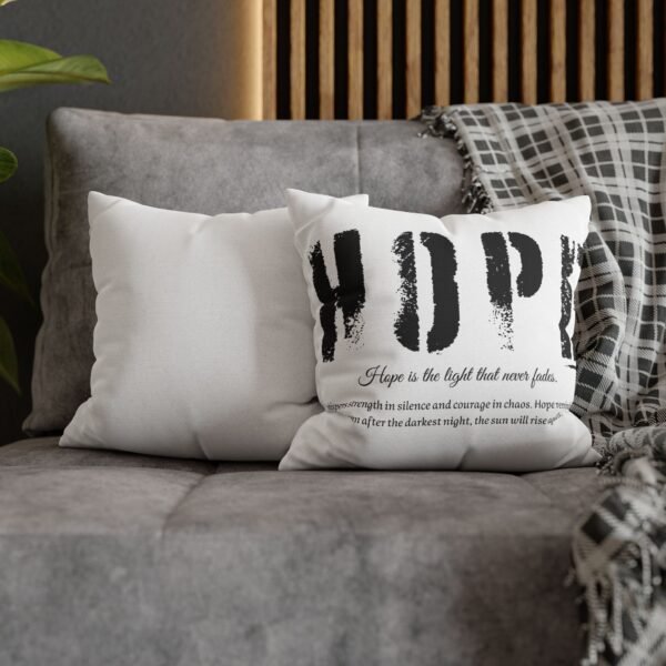 16639989034698383260_2048.jpeg Inspirational Pillow Case, Motivational Home Decor, Gift for Friends, Hope Decorative Pillow, Modern Living Room Accessory