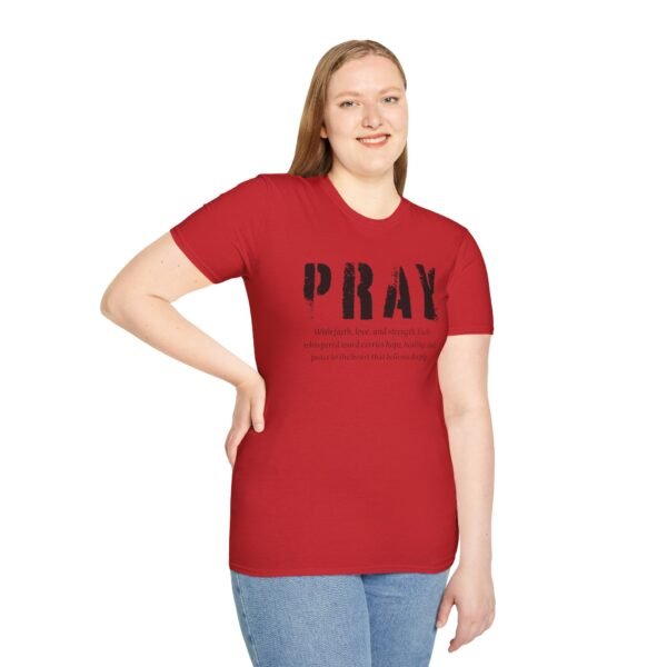Inspirational Prayer T-Shirt, Spiritual Tee, Faith-Based Apparel, Motivational Clothing, Unisex Prayer Shirt, Meaningful Gifts