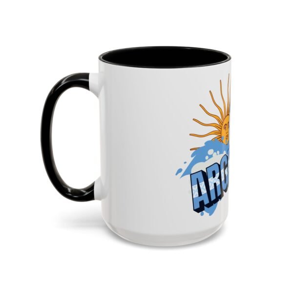 17506479869939658818_2048.jpeg Accent Argentina 2026 Coffee Mug, Ceramic Cup (11/15oz) , World Cup Gift, Argentina Pride, BPA-Free, Glossy Finish, Coffee Lovers, Tea Mug