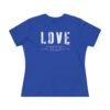 Love Statement Women's Cotton Tee,  Casual Everyday Wear, Gift for Her, Valentine's Day, Inspirational Shirt, Cute Graphic Tee