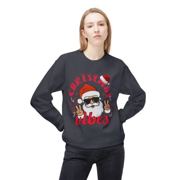 17772886034868588005_2048.jpeg Unisex Christmas Midweight Softstyle Fleece Crewneck Sweatshirt Vibes