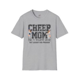 1783932131632235284_2048.jpeg Cheer Mom Softstyle T-Shirt, Loud and Proud Cheerleading Tee