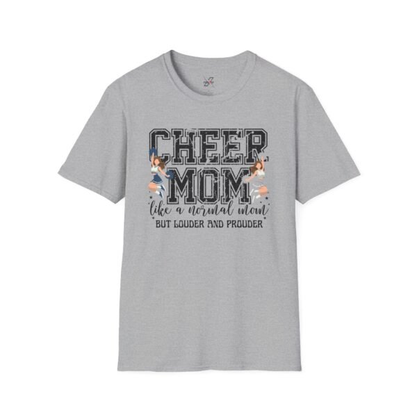 1783932131632235284_2048.jpeg Cheer Mom Softstyle T-Shirt, Loud and Proud Cheerleading Tee