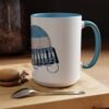 18313041520265702669_2048.jpeg Accent Argentina 2026 Coffee Mug, Ceramic Cup (11/15oz) , World Cup Gift, Argentina Pride, BPA-Free, Glossy Finish, Coffee Lovers, Tea Mug