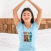 Yoga Women's Softstyle Tee, Comfortable Yoga Shirt, Fitness Apparel, Casual Wear, Mindfulness Gift, Active Lifestyle Top