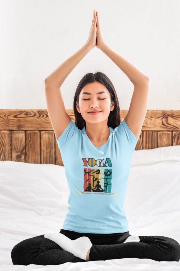 Yoga Women's Softstyle Tee, Comfortable Yoga Shirt, Fitness Apparel, Casual Wear, Mindfulness Gift, Active Lifestyle Top