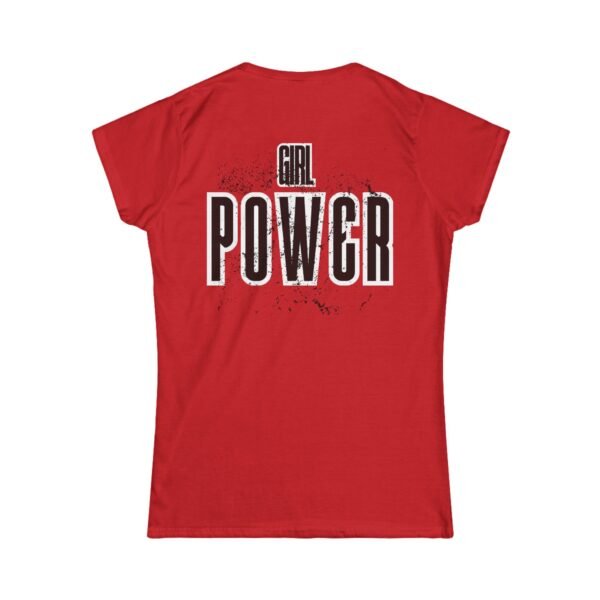 Empowering Women's Softstyle Tee, Girl Power Design