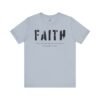 Faith-Inspired Unisex Tee for Everyday Inspiration, Motivational Shirt, Gift for Believers, Spiritual Wear, Faith-Based Apparel