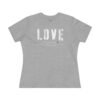 Love Statement Women's Cotton Tee,  Casual Everyday Wear, Gift for Her, Valentine's Day, Inspirational Shirt, Cute Graphic Tee