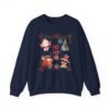 2856470579493261199_2048.jpeg Unisex Heavy Crewneck Sweatshirt, Christmas Sweatshirt, Holiday Apparel, Cozy Pullover, Unisex Crewneck, Soft Cotton Blend, Durable Fabric, Custom Print, Festive Gift