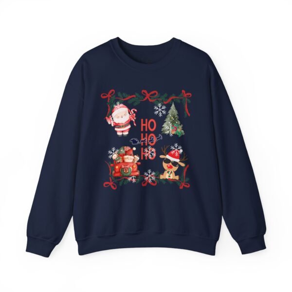 2856470579493261199_2048.jpeg Unisex Heavy Crewneck Sweatshirt, Christmas Sweatshirt, Holiday Apparel, Cozy Pullover, Unisex Crewneck, Soft Cotton Blend, Durable Fabric, Custom Print, Festive Gift