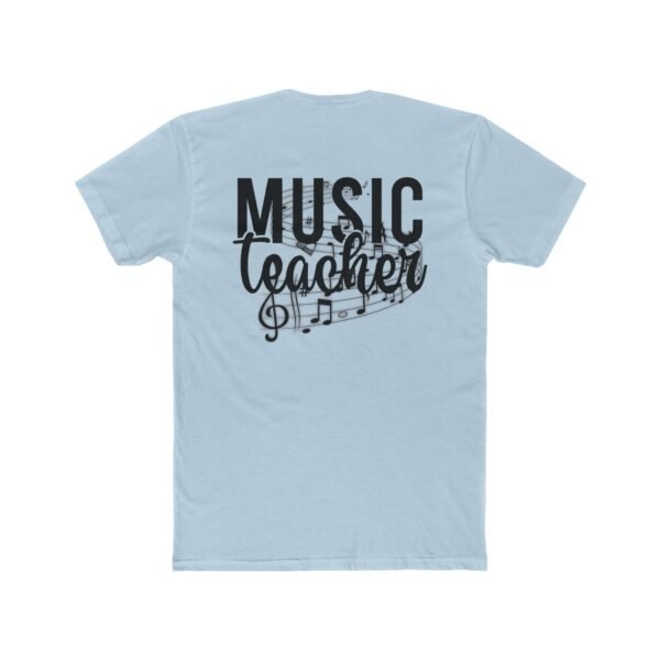 Music Teacher Unisex Cotton Crew Tee, Gifts for Music Lovers, Teacher Appreciation, School Spirit, Back to School T-Shirt, Casual Wear