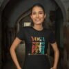 Yoga Women's Softstyle Tee, Comfortable Yoga Shirt, Fitness Apparel, Casual Wear, Mindfulness Gift, Active Lifestyle Top