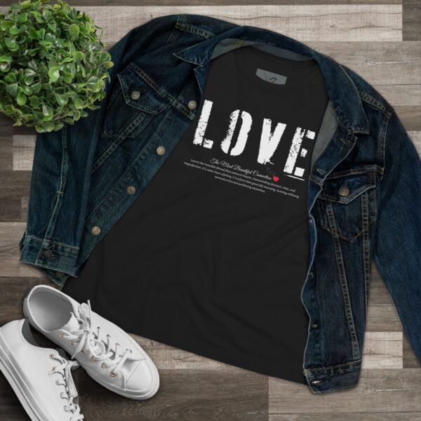 Love Statement Women's Cotton Tee,  Casual Everyday Wear, Gift for Her, Valentine's Day, Inspirational Shirt, Cute Graphic Tee