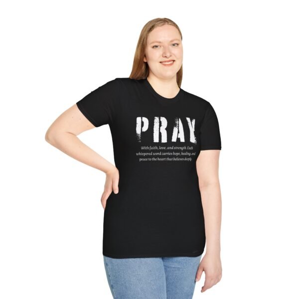 3608015885370106929_2048.jpeg Inspirational T-Shirt, Prayer Shirt, Faith Apparel, Spiritual Clothing, Comfortable Tee, Casual Style, Gift Idea, Everyday Wear, Unisex Softstyle T-Shirt,