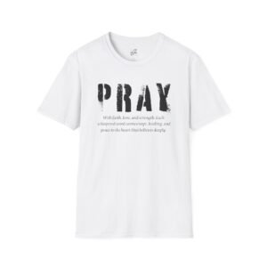3709378534706899441_2048.jpeg Inspirational Prayer T-Shirt, Spiritual Tee, Faith-Based Apparel, Motivational Clothing, Unisex Prayer Shirt, Meaningful Gifts
