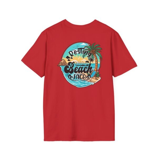 3848970302669520662_2048.jpeg Beach Vibes Unisex Softstyle T-Shirt , Relaxing Island Graphic Tee