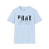 Inspirational Prayer T-Shirt, Spiritual Tee, Faith-Based Apparel, Motivational Clothing, Unisex Prayer Shirt, Meaningful Gifts