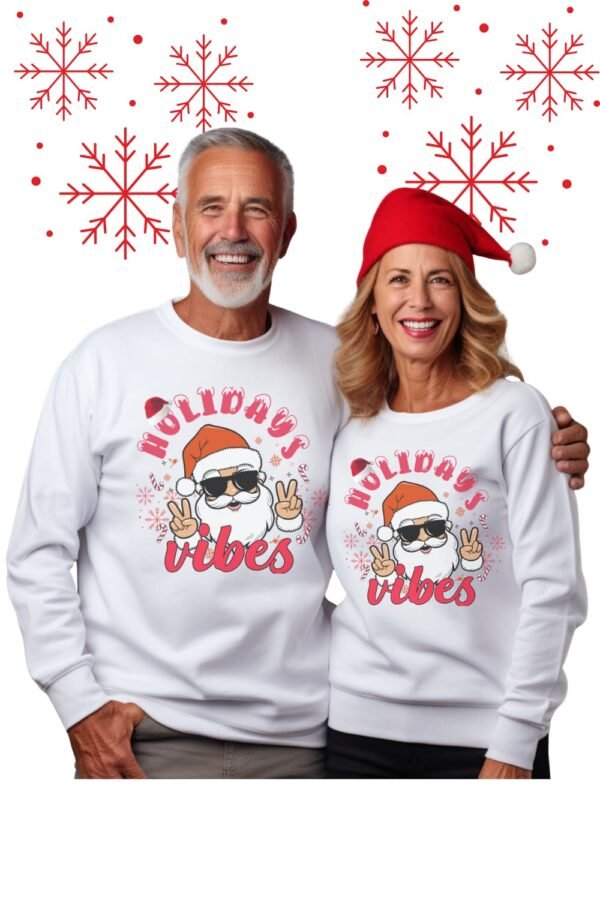 Holiday Unisex Midweight Fleece Crewneck Sweatshirt Holiday Unisex Midweight Fleece Crewneck Sweatshirt