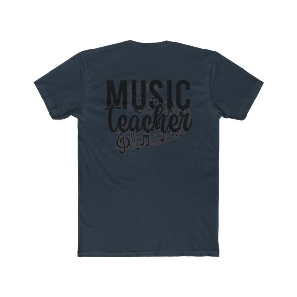 Music Teacher Unisex Cotton Crew Tee, Gifts for Music Lovers, Teacher Appreciation, School Spirit, Back to School T-Shirt, Casual Wear