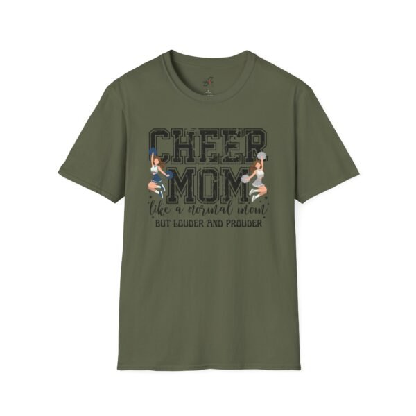 4079910586648456691_2048.jpeg Cheer Mom Softstyle T-Shirt, Loud and Proud Cheerleading Tee