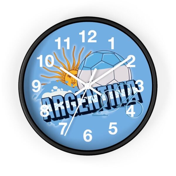 4130855538989222021_2048.jpeg Argentina Soccer Wall Clock, Football Decor, Sports Gift for Fans, Soccer Room Decor, Gift for Him