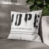 4183595466092307139_2048.jpeg Inspirational Pillow Case, Motivational Home Decor, Gift for Friends, Hope Decorative Pillow, Modern Living Room Accessory