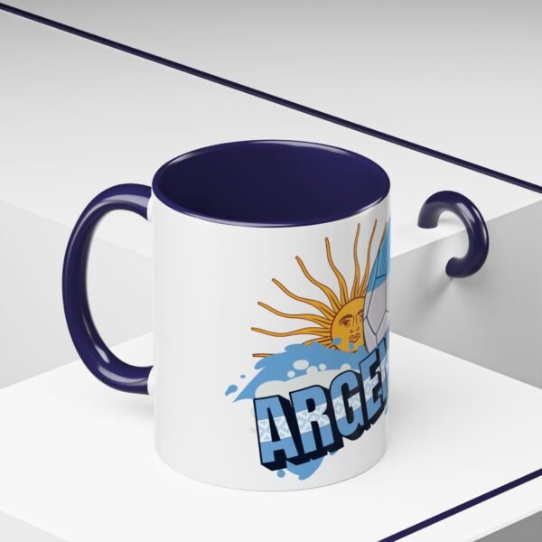 5417158258945996354_2048.jpeg Accent Argentina 2026 Coffee Mug, Ceramic Cup (11/15oz) , World Cup Gift, Argentina Pride, BPA-Free, Glossy Finish, Coffee Lovers, Tea Mug