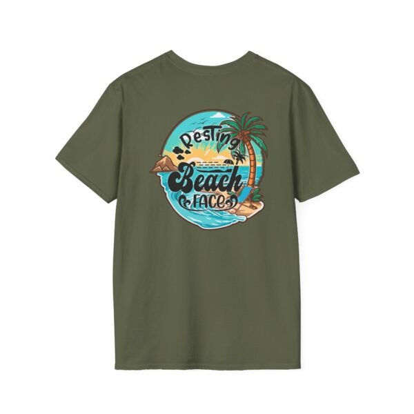 5595135152637731125_2048.jpeg Beach Vibes Unisex Softstyle T-Shirt , Relaxing Island Graphic Tee
