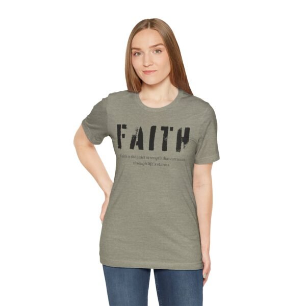 Faith-Inspired Unisex Tee for Everyday Inspiration, Motivational Shirt, Gift for Believers, Spiritual Wear, Faith-Based Apparel