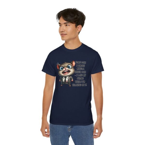 Funny Cat Graphic Tee for Cat Lovers, Humor T-Shirt, Unisex Gift, Casual Wear, Birthday Present, Pet Owner Apparel