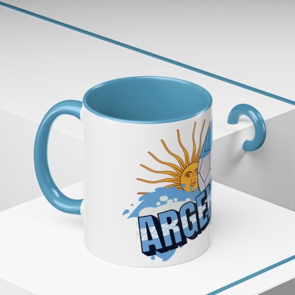 5831147861002942481_2048.jpeg Accent Argentina 2026 Coffee Mug, Ceramic Cup (11/15oz) , World Cup Gift, Argentina Pride, BPA-Free, Glossy Finish, Coffee Lovers, Tea Mug