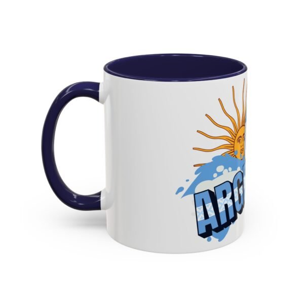 5868411124967920682_2048.jpeg Accent Argentina 2026 Coffee Mug, Ceramic Cup (11/15oz) , World Cup Gift, Argentina Pride, BPA-Free, Glossy Finish, Coffee Lovers, Tea Mug