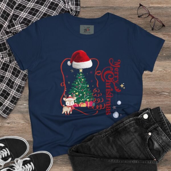 Merry Christmas Women's Cotton Tee