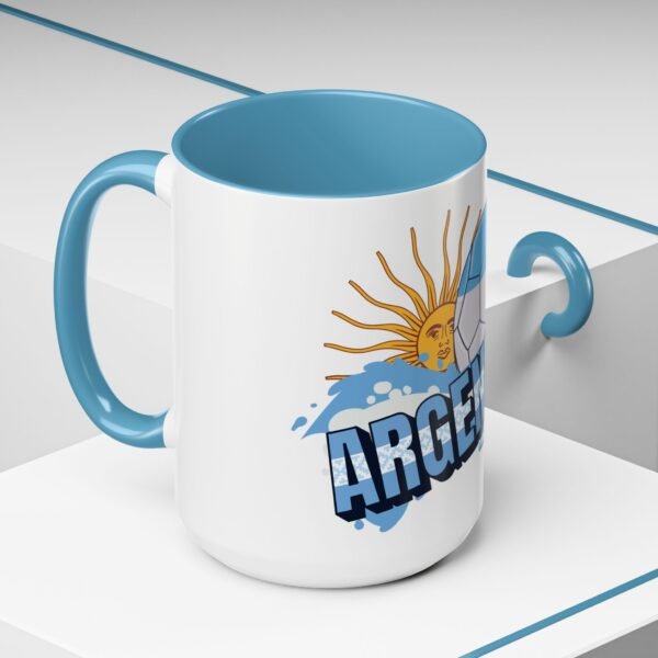 6320255136040984349_2048.jpeg Accent Argentina 2026 Coffee Mug, Ceramic Cup (11/15oz) , World Cup Gift, Argentina Pride, BPA-Free, Glossy Finish, Coffee Lovers, Tea Mug