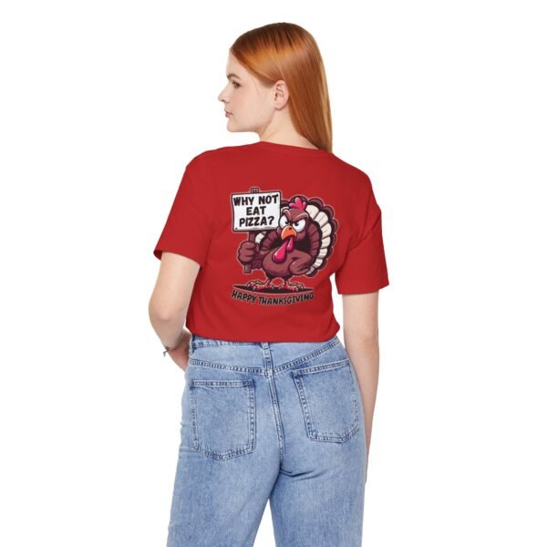 Funny Thanksgiving T-Shirt, Unisex Short Sleeve Tee, Soft Cotton, Holiday Humor Shirt, Comfortable Fit, Festive Apparel, Family Gathering Outfit