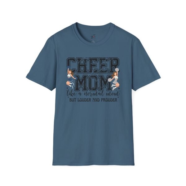 6494046640469599112_2048.jpeg Cheer Mom Softstyle T-Shirt, Loud and Proud Cheerleading Tee