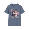 Cat Lady T-Shirt, Funny Pet Lover Shirt, Gift for Cat Owners, Cute Animal Tee, Crazy Cat Lady Clothing, Funny Cat Apparel