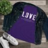 Love Statement Women's Cotton Tee,  Casual Everyday Wear, Gift for Her, Valentine's Day, Inspirational Shirt, Cute Graphic Tee