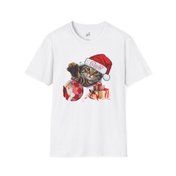 6842059326514114483_2048.jpeg Women's Christmas Cat T-Shirt